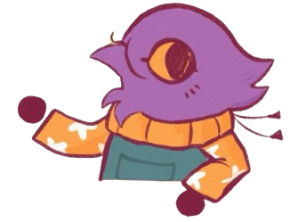 Nonakasketch bird mascot